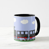 Mug La fête des Pères avec Train (Devant droit)