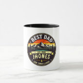 Mug La fête des pères avec un thème d'aventure (Centre)