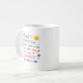 Mug La fête des Pères - Merci Papa (Devant gauche)