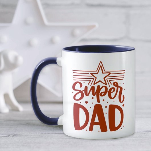 Mug La Fête des Pères Super Papa
