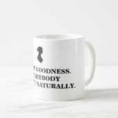 Mug La fierté et le préjudice de Jane Austen ont (Devant droit)