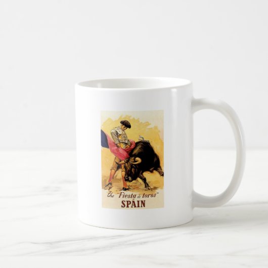 Mug La fiesta De Toros In Espagne (Droite)