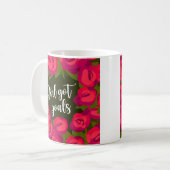 Mug La fille a des buts en rouge et vert (Devant gauche)