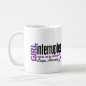 Mug La fille a interrompu 1 lupus (Gauche)
