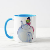 Mug La Fille avec le thé (Gauche)