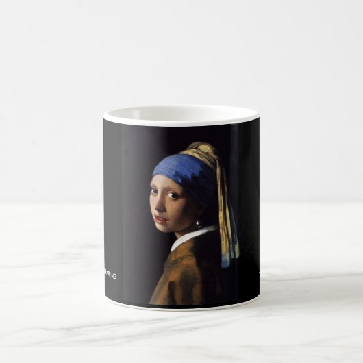 Mug La Fille Avec Le Vermeer De La Perle (Centre)