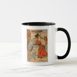 Mug La fille de cirque - éléphant et singe de