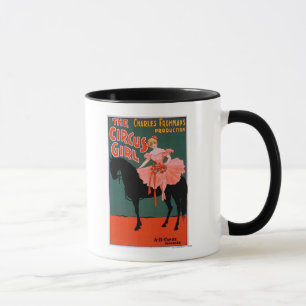 Mug La fille de cirque - femme sur le Theatrical de