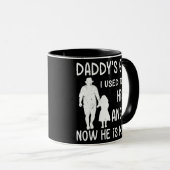 Mug La fille de papa J'étais son ange maintenant Il es (Devant droit)