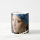 Mug La fille de Vermeer avec une oreille perle (Centre)