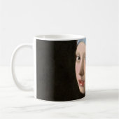 Mug La fille de Vermeer avec une oreille perle (Gauche)