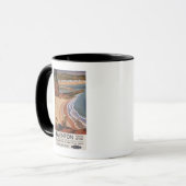 Mug La fille des chemins de fer britanniques qui regar (Devant gauche)