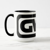 Mug La fille écrit quel logo (Gauche)