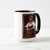 Mug La fille napolitaine par Hugues Merle (Devant droit)