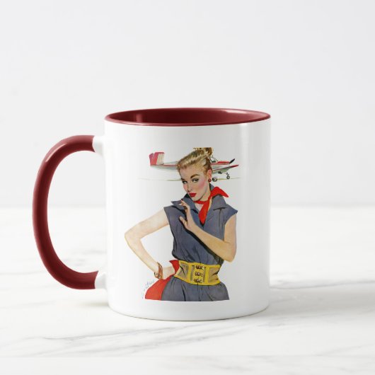 Mug La fille qui a volé des avions (Gauche)