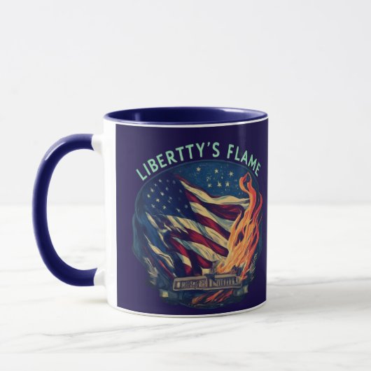 Mug La flamme de la liberté (Gauche)