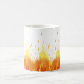 Mug La flamme de la passion : l'amour enflammé (Centre)