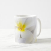 Mug La fleur d'Hawaï de Frangipani de Plumeria fleurit (Devant droit)
