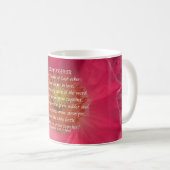 Mug la fleur, ÉLÈVENT TOGETHERGrow plus affectueux de (Devant droit)