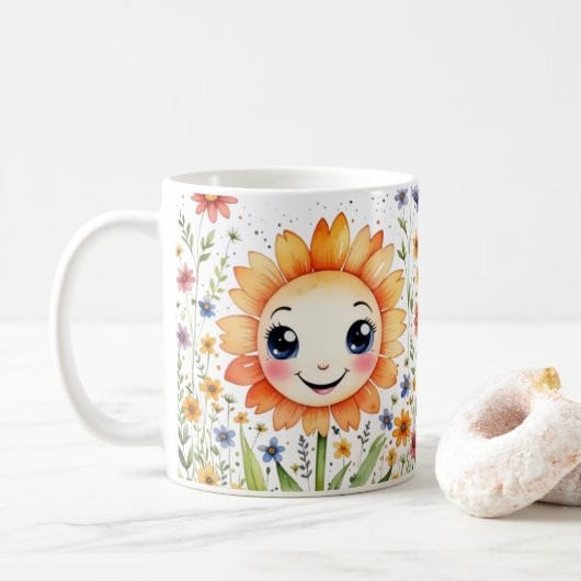 Mug La fleur sauvage (Avec donut)