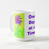 Mug La fleur sauvage un jour attaquent à la fois (Devant gauche)