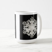 Mug La 'flocon stellaire n° 586' de Wilson Bentley (Devant droit)