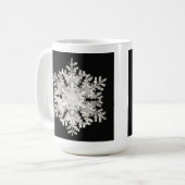 Mug La 'flocon stellaire n° 586' de Wilson Bentley (Devant gauche)
