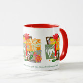 Mug la flore autochtone australienne de BUSHLAND — (Devant droit)