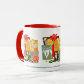 Mug la flore autochtone australienne de BUSHLAND — (Devant gauche)