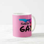 Mug La Floride est si gay (Devant droit)