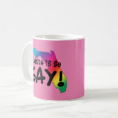 Mug La Floride est si gay (Devant gauche)