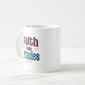 Mug La foi alimente les miracles (Devant gauche)