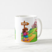 Mug La foi au-dessus de la peur (Devant droit)