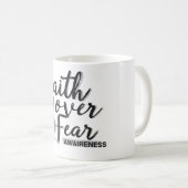 Mug La foi au-dessus de la peur (Devant droit)