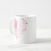 Mug La foi chrétienne du coeur des femmes dans le Seig (Devant gauche)