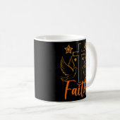 Mug La foi, Christian Dove Cross (Devant droit)