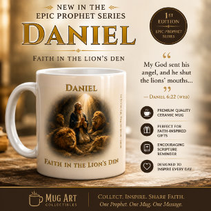 Mug La foi dans la fosse aux lions – Daniel 6:22 Écrit