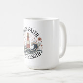 Mug La foi de maman, ma force (Devant droit)
