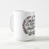 Mug La foi d'une mère déplace des montagnes (Devant gauche)