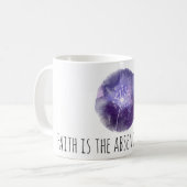 Mug *~* LA FOI EST L'ABSENCE DE DOUTE Dandelion Sky (Devant gauche)