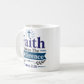 Mug La foi fait la différence Citation d'espérance scr (Devant gauche)