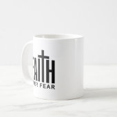 Mug La Foi Plutôt que la Peur (Devant gauche)
