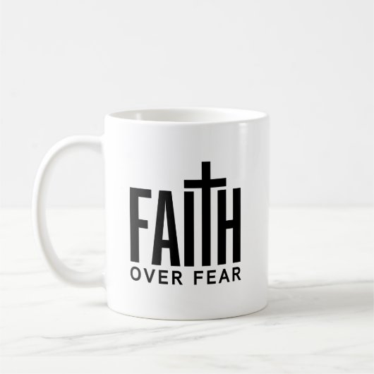 Mug La Foi Plutôt que la Peur (Gauche)