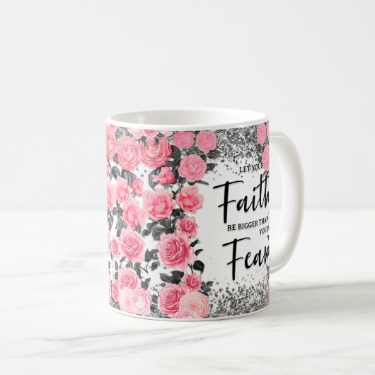 Mug La foi sur la peur (Devant droit)