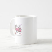 Mug La foi sur la peur Cancer du sein Sensibilisation (Devant gauche)
