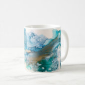 Mug La fonte de l'encre d'alcool glacier (Devant droit)