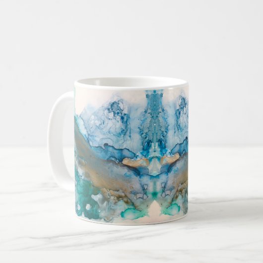 Mug La fonte de l'encre d'alcool glacier (Devant gauche)