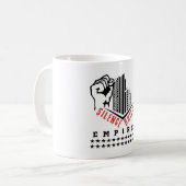 Mug La force du silence construit des empires (concep (Devant gauche)