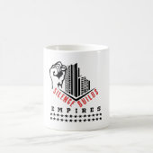 Mug La force du silence construit des empires (concep (Centre)