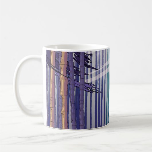 Mug La forêt de Bamboo (Gauche)